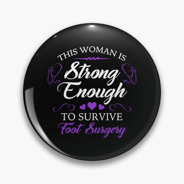 Item preview, Women’s Foot Surgery Recovery designed and sold by thepixelgarden.