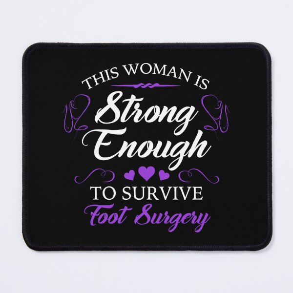 Item preview, Women’s Foot Surgery Recovery designed and sold by thepixelgarden.