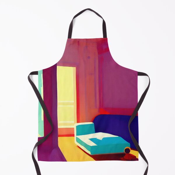 Item preview, Sunset in the Mediterranean Flat - Colorful Flat Art designed and sold by nelloryn.