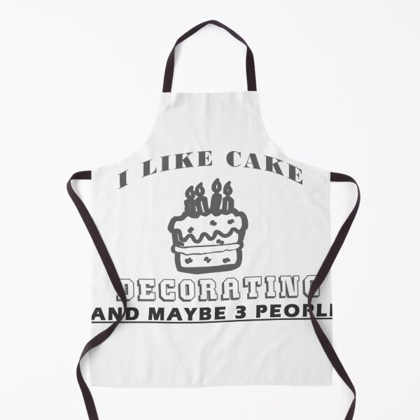 Item preview, I Like Cake Decorating And Maybe 3 People designed and sold by Kristianrosari.