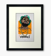SchoolboyQ Framed Print