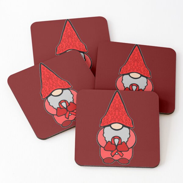 Item preview, Gnome Holding a Red Awareness Ribbon  designed and sold by CaitlynConnor.