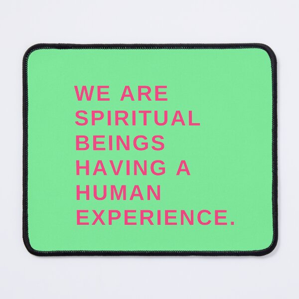 Item preview, We are spiritual beings having a human experience. designed and sold by Rechtop.