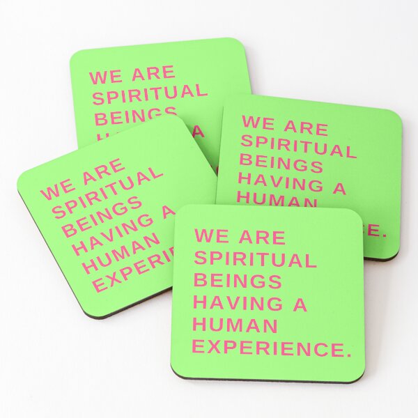 Item preview, We are spiritual beings having a human experience. designed and sold by Rechtop.