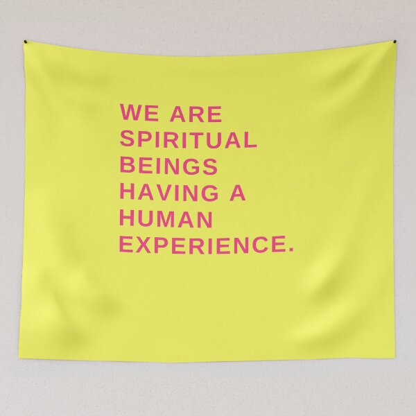 Item preview, We are spiritual beings having a human experience. designed and sold by Rechtop.
