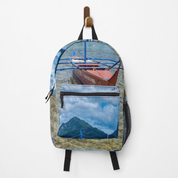 Item preview, Bangka Boat, Marimegmeg Beach, El Nido, Palawan, Philippines designed and sold by Ross.A.Campbell.