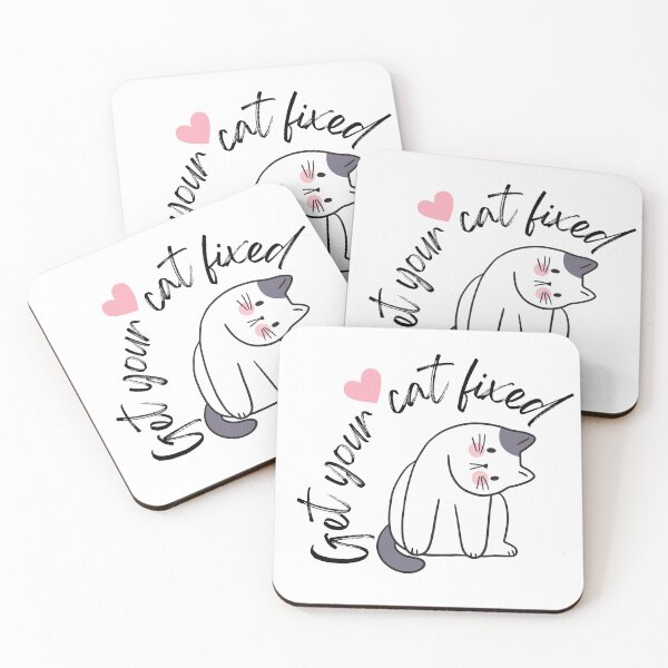 Item preview, Get your cat fixed  designed and sold by Kelly-Joe.