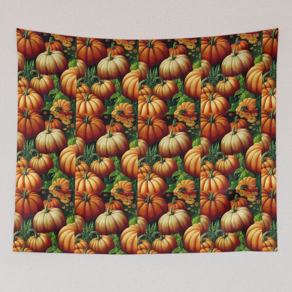 Item preview, Autumn Fall Pumpkins #10 Oil Paint Style Digital Art  designed and sold by channar.