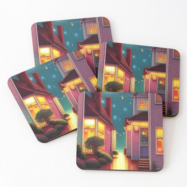 Item preview, Cozy street  designed and sold by OverAltruist.