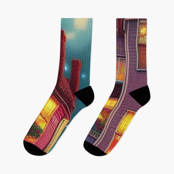 Item preview, Cozy street  designed and sold by OverAltruist.