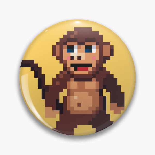 Item preview, Happy Monkey designed and sold by CogsworthPixels.