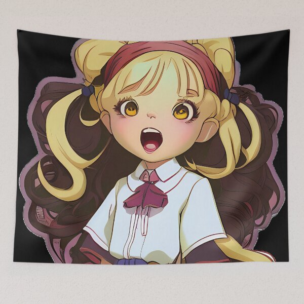 Item preview, cute schoolgirl wearing her uniform designed and sold by ECuteDesigns.