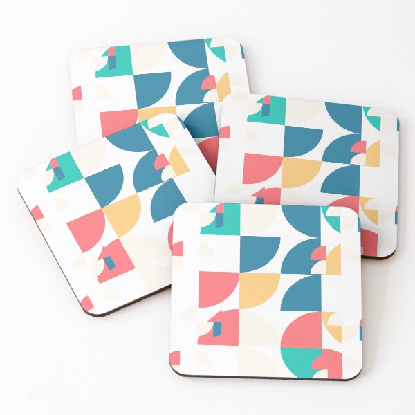 Item preview, Half circle pattern, design, illustration, handmade  designed and sold by Lessonsprint.