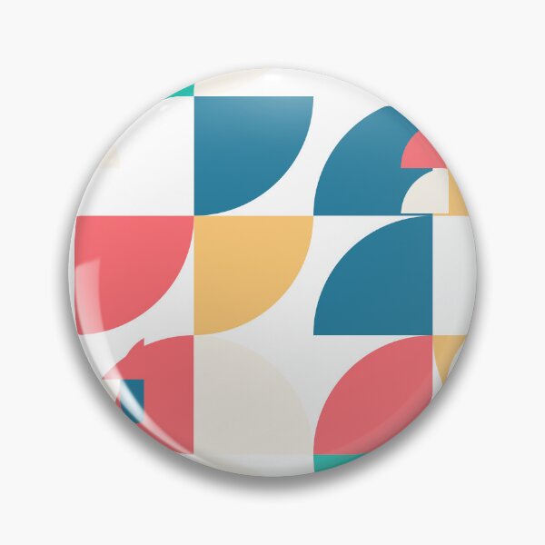 Item preview, Half circle pattern, design, illustration, handmade  designed and sold by Lessonsprint.