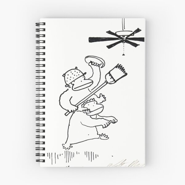 Item preview, Quixotic Apes Tilt at Ceiling Fan designed and sold by Walter Moore.