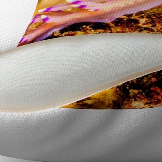 Alternate view of Mouthful of pain Throw Pillow