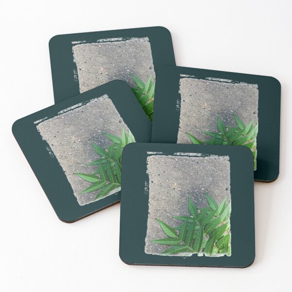 Item preview, green leaves on the pavement Premium  designed and sold by 22CrewKra.
