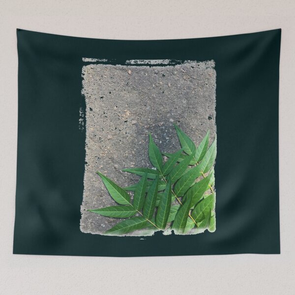 Item preview, green leaves on the pavement Premium  designed and sold by 22CrewKra.