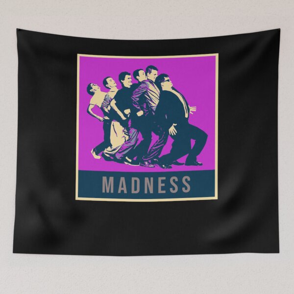 Item preview, Graphic Pop Art of Madness music band graphic gift for fan designed and sold by MollRobinson.
