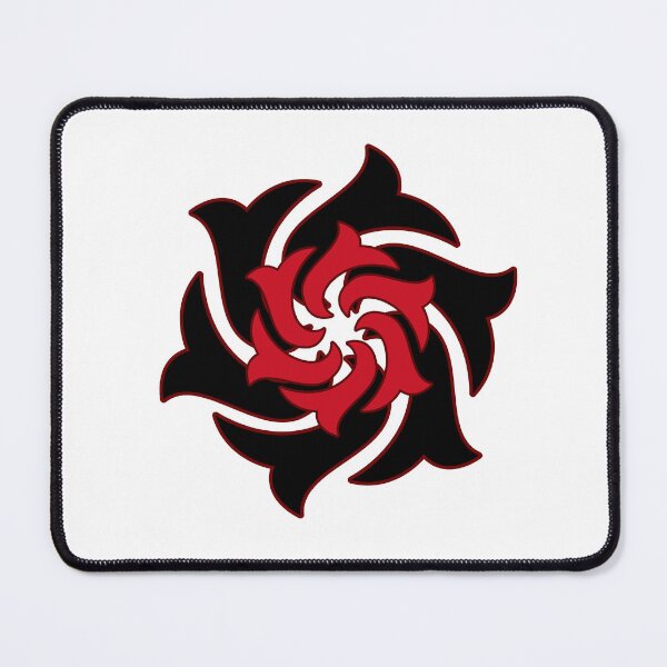 Item preview, black red rose flower abstract art design designed and sold by Trilala.