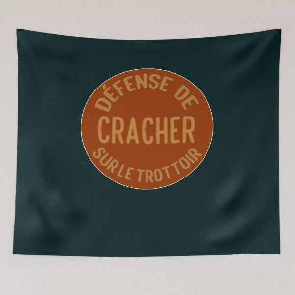 Item preview, défense de cracher sur la trottoir   designed and sold by 22CrewKra.