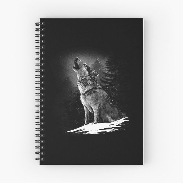 Item preview, Winter, howling wolf designed and sold by DerSenat.