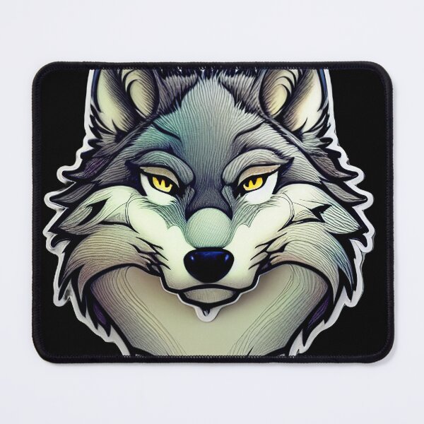 Item preview, wild wolf design designed and sold by ECuteDesigns.