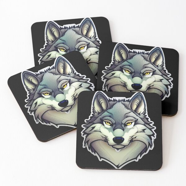 Item preview, wild wolf design designed and sold by ECuteDesigns.