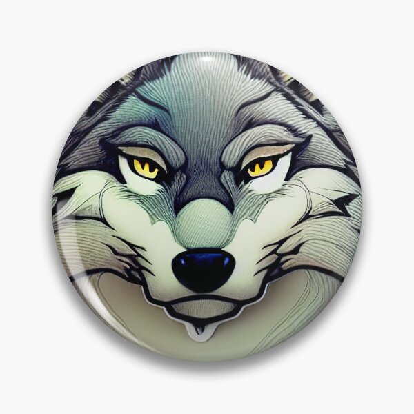 Item preview, wild wolf design designed and sold by ECuteDesigns.