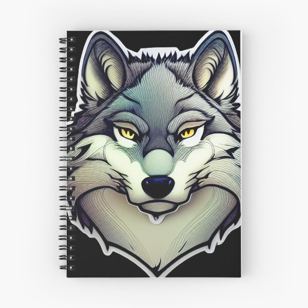 Item preview, wild wolf design designed and sold by ECuteDesigns.