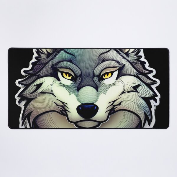 Item preview, wild wolf design designed and sold by ECuteDesigns.