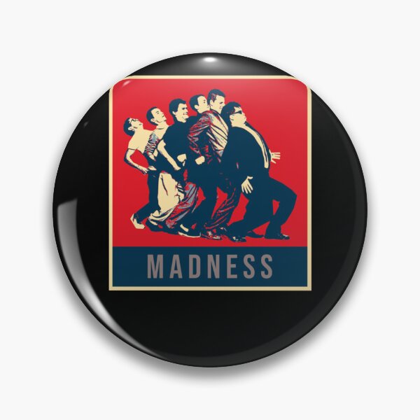 Item preview, Retro Music Band Pop Art of Madness designed and sold by MollRobinson.