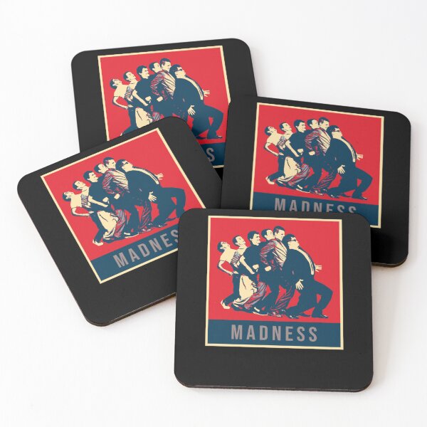 Item preview, Retro Music Band Pop Art of Madness designed and sold by MollRobinson.