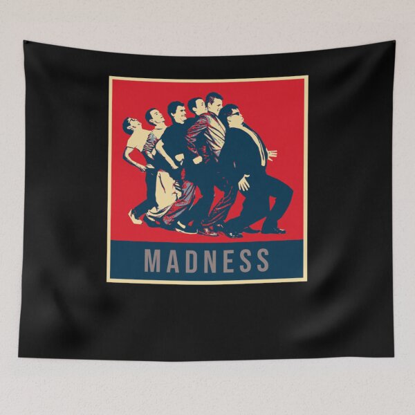 Item preview, Retro Music Band Pop Art of Madness designed and sold by MollRobinson.