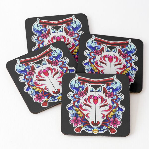 Item preview, kitsune-Art illustration designed and sold by Shuvra Gain.