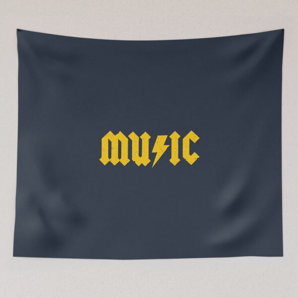 Item preview, MUSIC (yellow) designed and sold by vomaria.