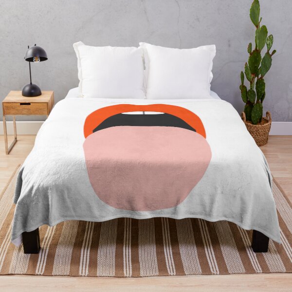 Item preview, Funky sexy pop art lips - open mouth - minimalist designed and sold by Cool Stuff Galore.