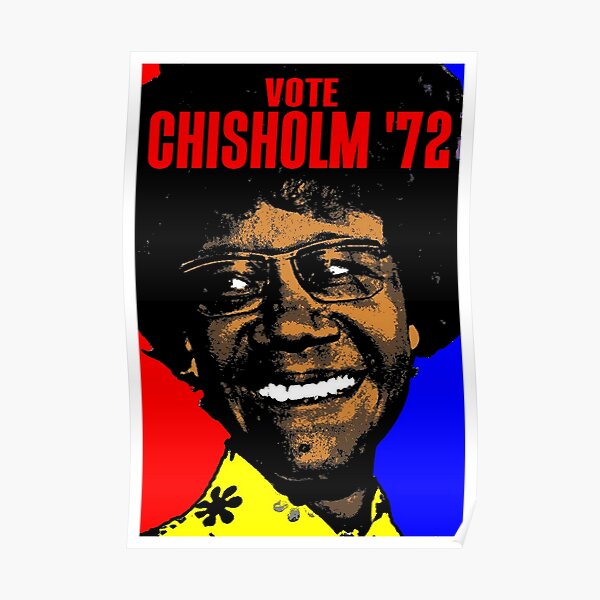 VOTE CHISHOLM '72 Poster