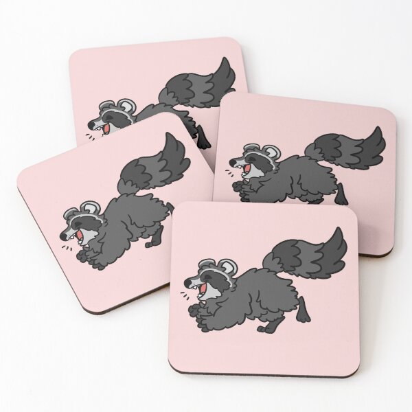 Item preview, Happy Raccoon designed and sold by KowTownArt.