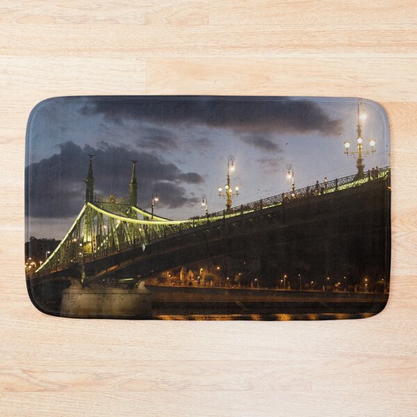 Item preview, Liberty Bridge at Night designed and sold by Marylou Badeaux.