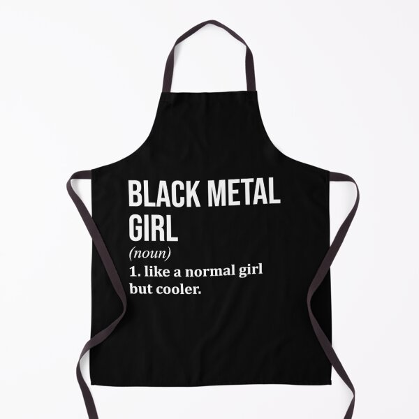 Item preview, Black Metal Music Girl Funny Saying Racerback designed and sold by oliviatzk.