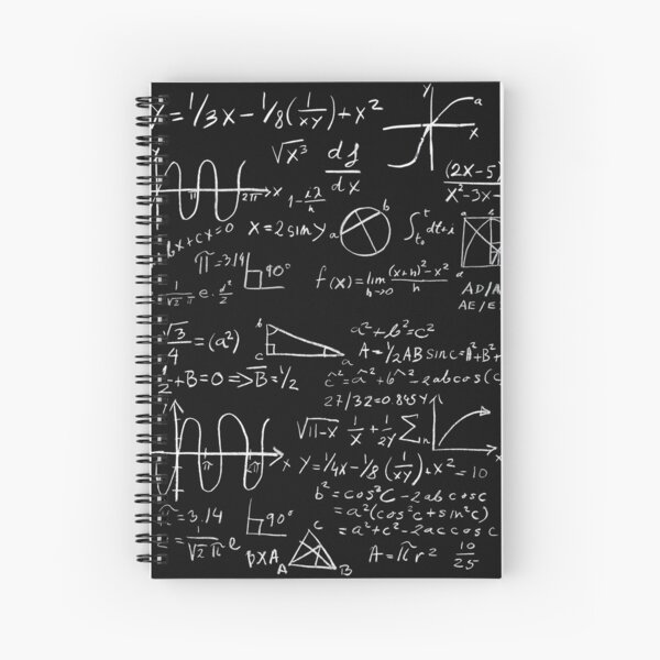 Math Spiral Notebook