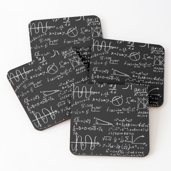 Math Coasters (Set of 4)