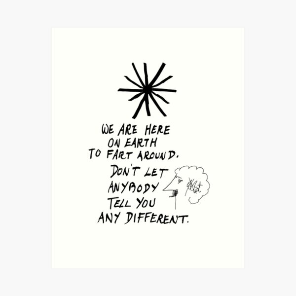 Item preview, Cita de Kurt Vonnegut designed and sold by shirtsthatiwant.