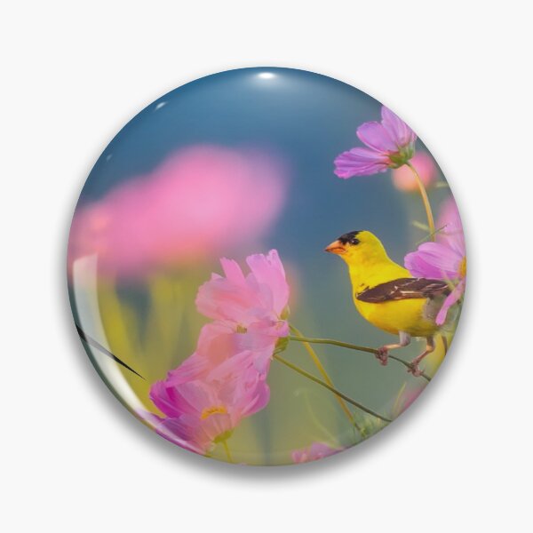 Artikelvorschau, Blumen und Vögel entworfen und verkauft von ImageCorner.