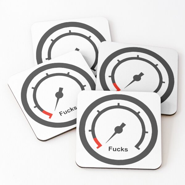 Item preview, Zero Fucks Given Gauge designed and sold by Joe-okes.
