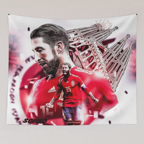 Item preview, Sergio Ramos Wallpaper designed and sold by acielcind11.