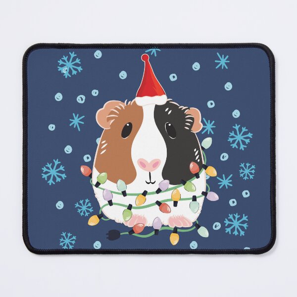 Item preview, Christmas Guinea Pig - Tricolor 3 designed and sold by Lulupainting.