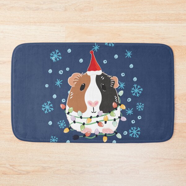 Item preview, Christmas Guinea Pig - Tricolor 3 designed and sold by Lulupainting.