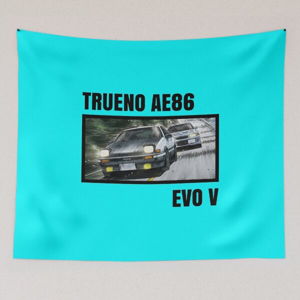 Item preview, Trueno vs evolution v - Initial D designed and sold by MOTOSHIFT.